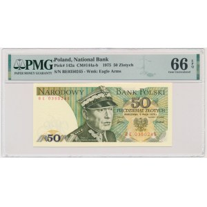 50 złotych 1975 - BE - PMG 66 EPQ
