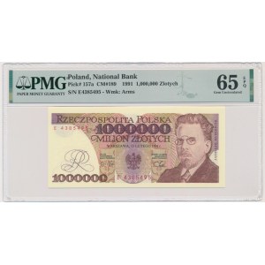 1 milion złotych 1991 - E - PMG 65 EPQ