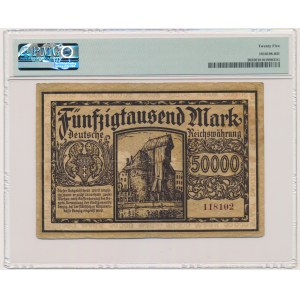 Danzig, 50.000 Mark 1923 - PMG 25