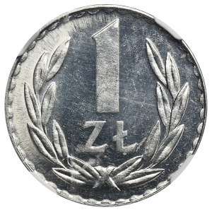 1 złoty 1981 - NGC MS65