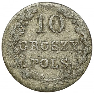 November Uprising, 10 groszy Warsaw 1831 KG