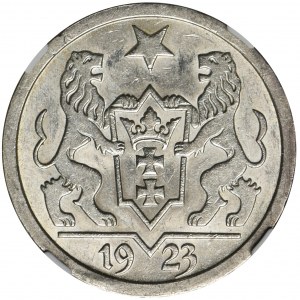 Wolne Miasto Gdańsk, 2 guldeny 1923 - NGC MS61