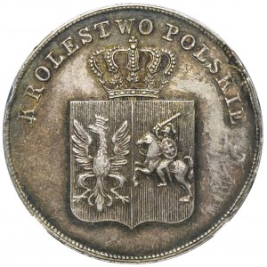 Powstanie Listopadowe, 5 złotych Warszawa 1831 KG - NGC MS61