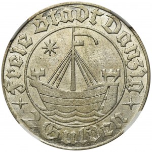 Wolne Miasto Gdańsk, 2 guldeny 1932 Koga - NGC MS62