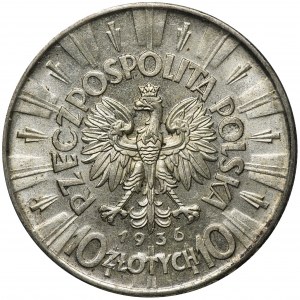 Piłsudski, 10 złotych 1936 - ładna