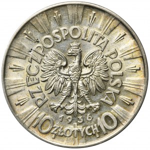 Piłsudski, 10 złotych 1936