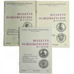 Zestaw, Biuletyny numizmatyczne 1991 (3 szt.)