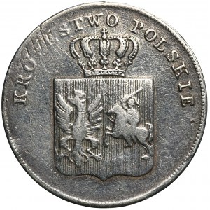 November Uprising, 5 zloty Warsaw 1831 KG