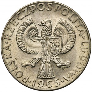 PRÓBA, 10 złotych 1965 Siedemset lat Warszawy