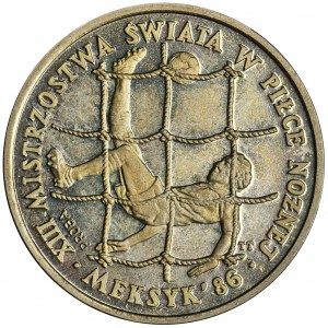 PRÓBA, 200 złotych 1985 MŚ Meksyk '86