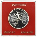 PRÓBA, 1.000 złotych 1987 XV Zimowe Igrzyska Olimpijskie