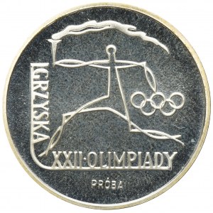 PRÓBA, 100 złotych 1980 Igrzyska XXII Olimpiady