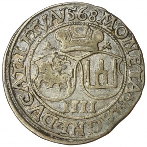 Sigismund II August, 4 Groschen Villnius 1568 - LI/LITV