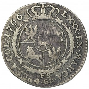 Poniatowski, 4 Groschen 1766 FS