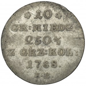 Poniatowski, 10 Copper Groschen Warsaw 1788 EB