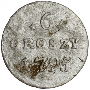 Poniatowski, 6 Groschen 1795