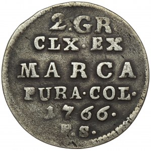 Poniatowski, 2 Groschen 1766 FS