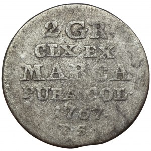 Poniatowski, 2 Groschen 1767 FS