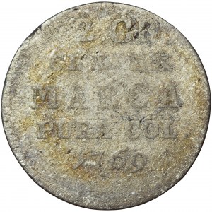 Poniatowski, 2 Groschen 1769 IS