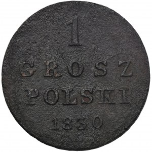 Polish Kingdom, 1 groschen Warsaw 1830 KG