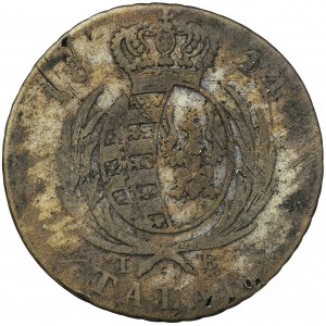 Duchy of Warsaw, 1/6 Thaler 1814 IB