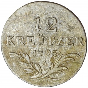 Austria, Franciszek II, 12 Krajcarów Wiedeń 1795 A