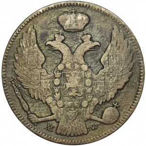 30 kopeks = 2 złoty Warsaw 1838 MW