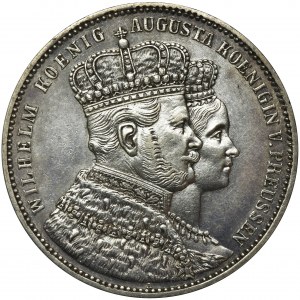 Germany, Kingdom of Prussia, Wilhelm I, Crown Thaler Berlin 1861