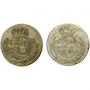 Zestaw, Księstwo Warszawskie, 5 groszy 1811 (2 szt.)