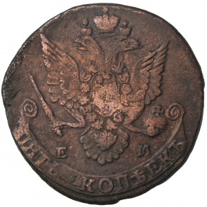 Rosja, Katarzyna II, 5 Kopiejek Petersburg 1783 СПБ