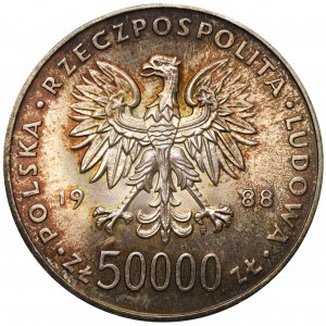 50.000 złotych 1988 Piłsudski