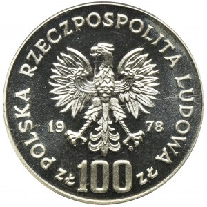 100 złotych 1978 Adam Mickiewicz - PCGS PF69 DCAM