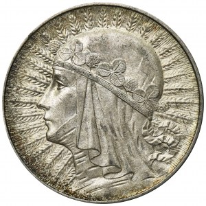 Głowa Kobiety, 5 złotych Warszawa 1934