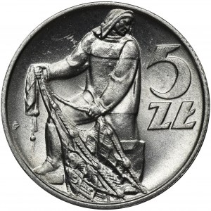 5 złotych 1974 Rybak