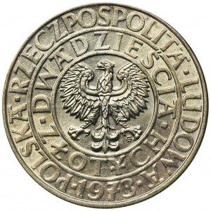 PRÓBA, 20 złotych 1973 Drzewo