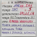 Poniatowski, 3 Groschen Warsaw 1786 EB