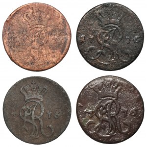 Set, Poniatowski, Groschen (4 pcs.)
