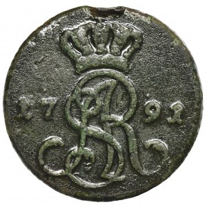 Poniatowski, Groschen Warsaw 1791 MV