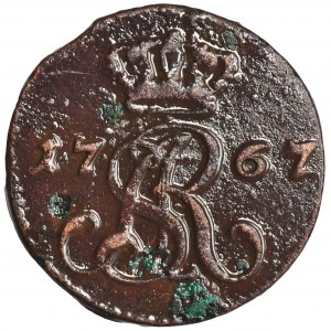 Poniatowski, Half Groschen Krakau 1767 G