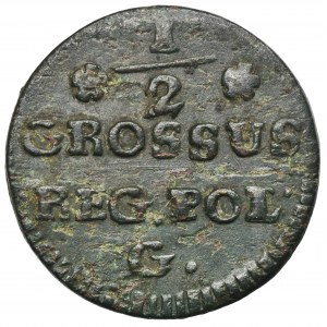 Poniatowski, Half Groschen Krakau 1768 G