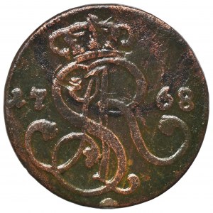 Poniatowski, Groschen Krakau 1768 G