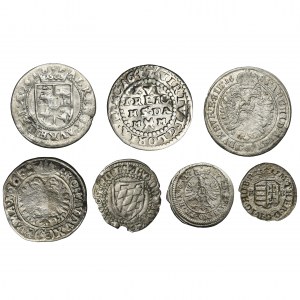 Set, Austria and Silesia, Kreuzer (7 pcs.)