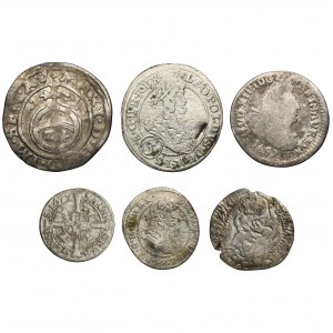 Set, Austria and Silesia, Kreuzer (6 pcs.)