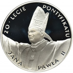 10 złotych 1998 20-lecie pontyfikatu Jana Pawła II