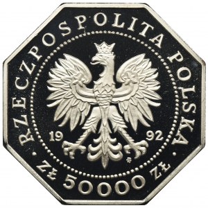 50.000 złotych 1992 - Virtuti Militari