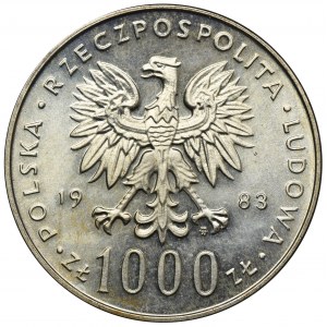 1.000 złotych 1983 Jan Paweł II