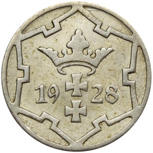 Free City of Danzig, 5 pfennige 1928