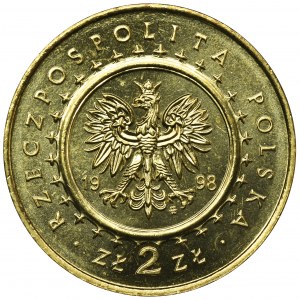 2 złote 1998 Zamek w Kórniku