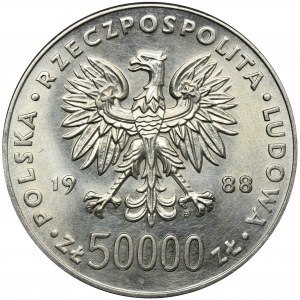 50.000 złotych 1988 Piłsudski