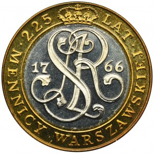 20.000 złotych 1991 225 lat Mennicy Warszawskiej